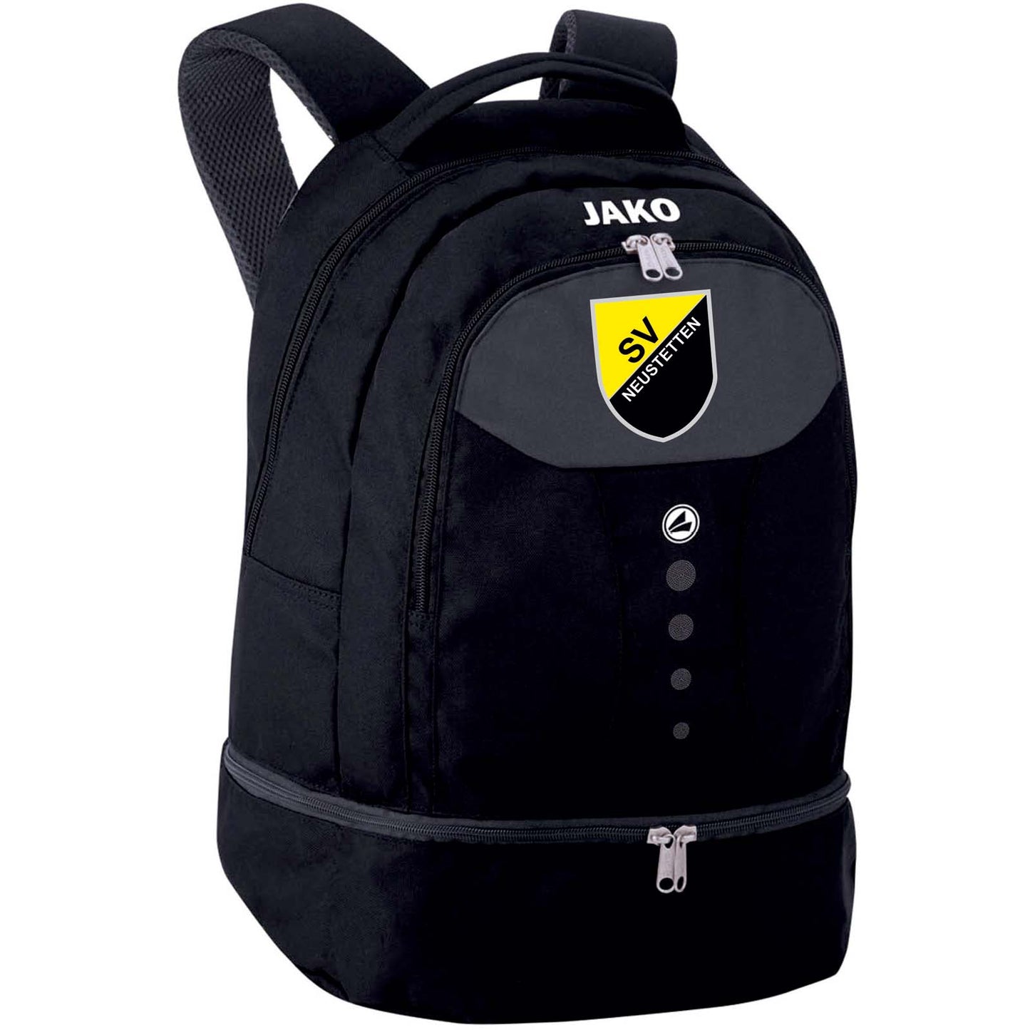 JAKO Rucksack Iconic schwarz (inkl. Bedruckung) - SV Neustetten Jugend