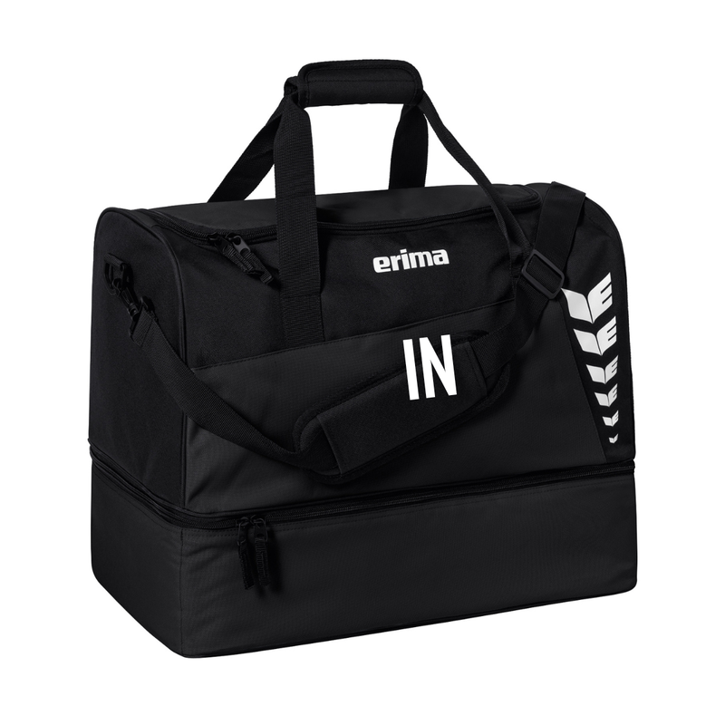 Six Wings Sporttasche mit Bodenfach schwarz (inkl. Bedruckung) - TSV Lustnau
