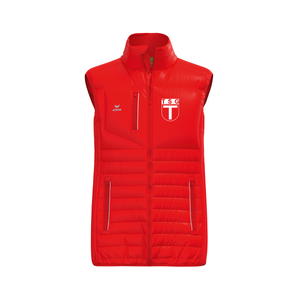 Erima CMPT Puffer Vest rot (inkl. Bedruckung) - TSG Tübingen