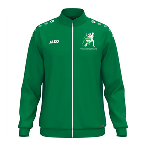 JAKO Polyesterjacke One Grün (inkl. Bedruckung) - VfL Herrenberg Lauftreff
