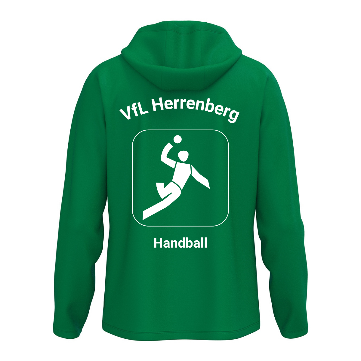 JAKO Kapuzenjacke One Grün (inkl. Bedruckung) - VfL Herrenberg Handball
