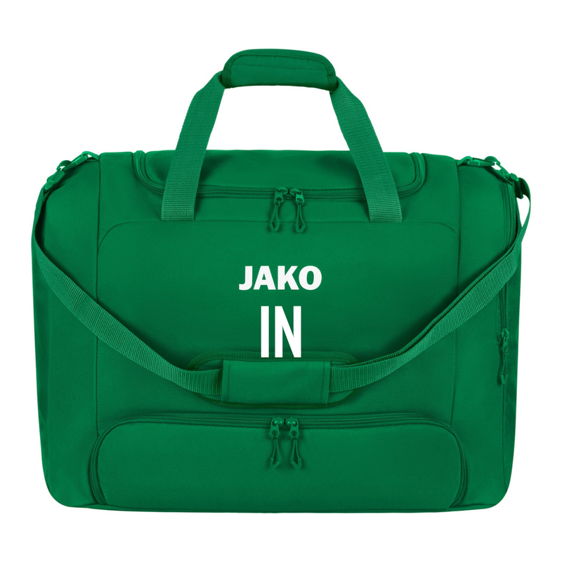 JAKO Sporttasche One Grün (inkl. Bedruckung) - Nur Initialen