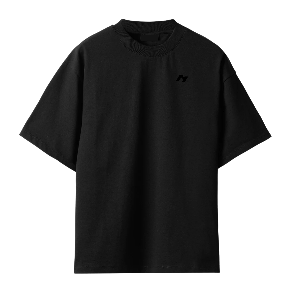 MICKI Oversized O Rei T-Shirt (inkl. Bedruckung) Schwarz