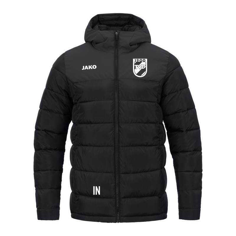 JAKO Stadionjacke mit Kapuze Schwarz (inkl. Bedruckung) - TV Derendingen