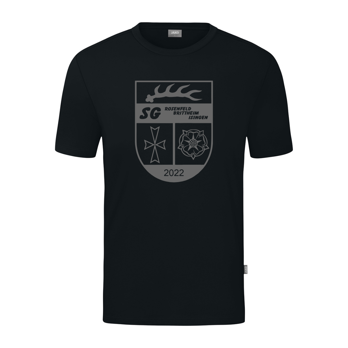 Jako T-Shirt Organic schwarz (inkl. Bedruckung) - SG Rosenfeld