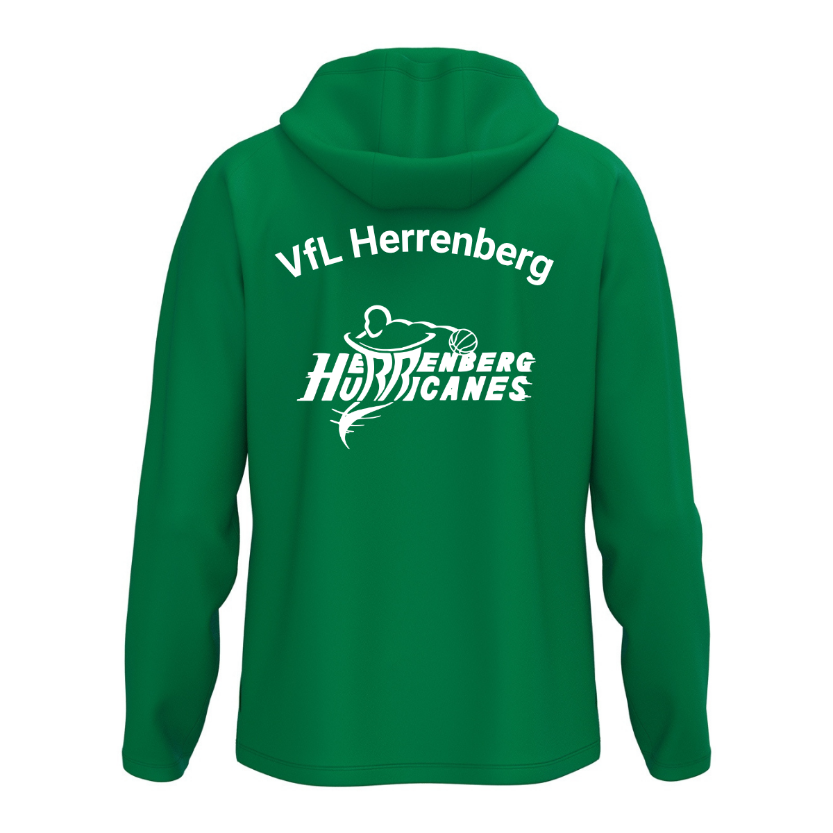 JAKO Kapuzenjacke One Grün (inkl. Bedruckung) - VfL Herrenberg Basketball