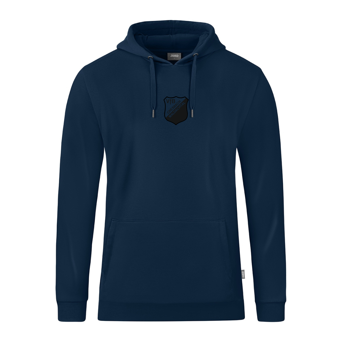 JAKO Hoodie Organic Marine (inkl. Bedruckung) - VfB Cresbach/Waldachtal