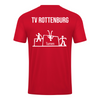 JAKO T-Shirt Power (Turnen) rot (inkl. Bedruckung) - TV Rottenburg