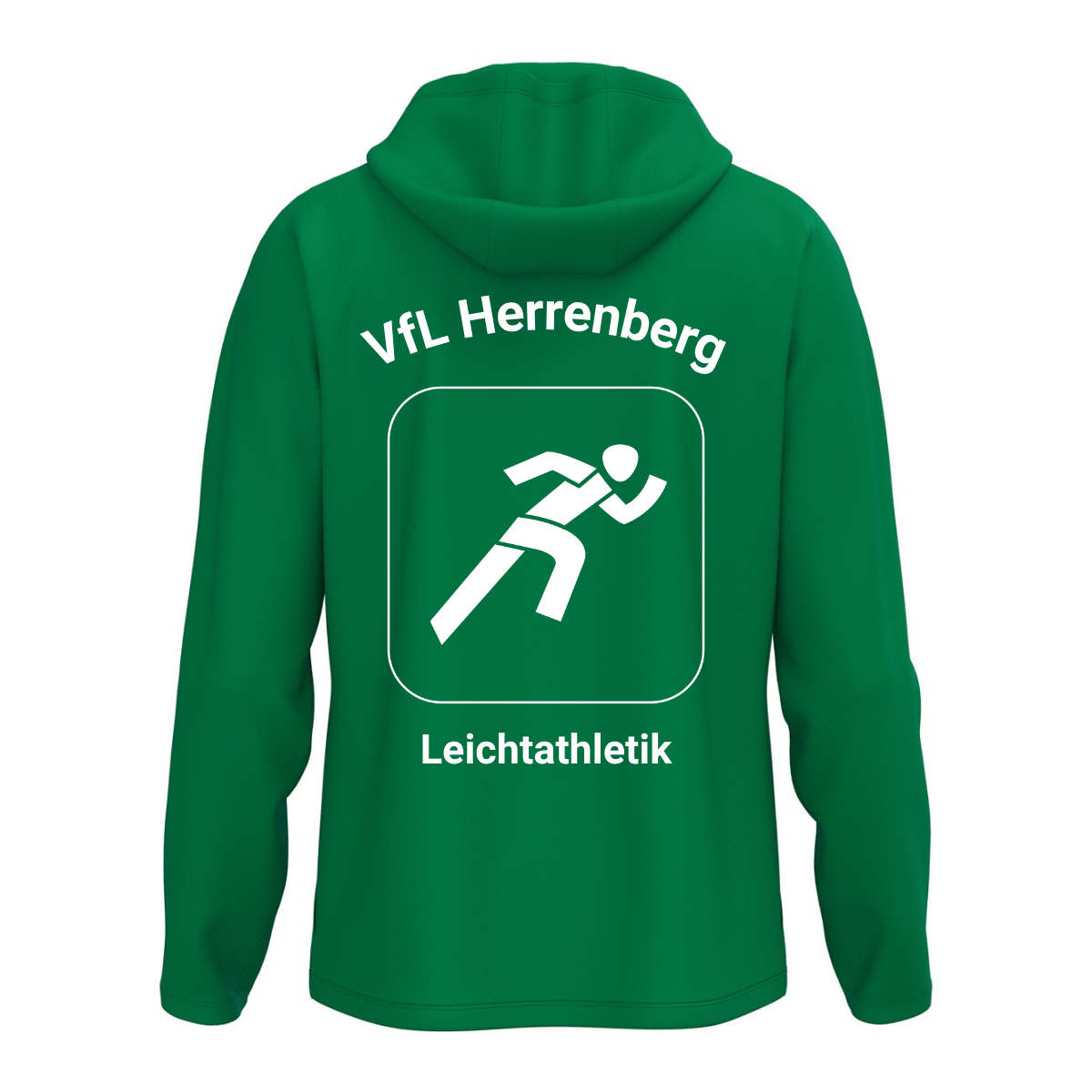 JAKO Kapuzenjacke One Grün (inkl. Bedruckung) - VfL Herrenberg Leichtathletik