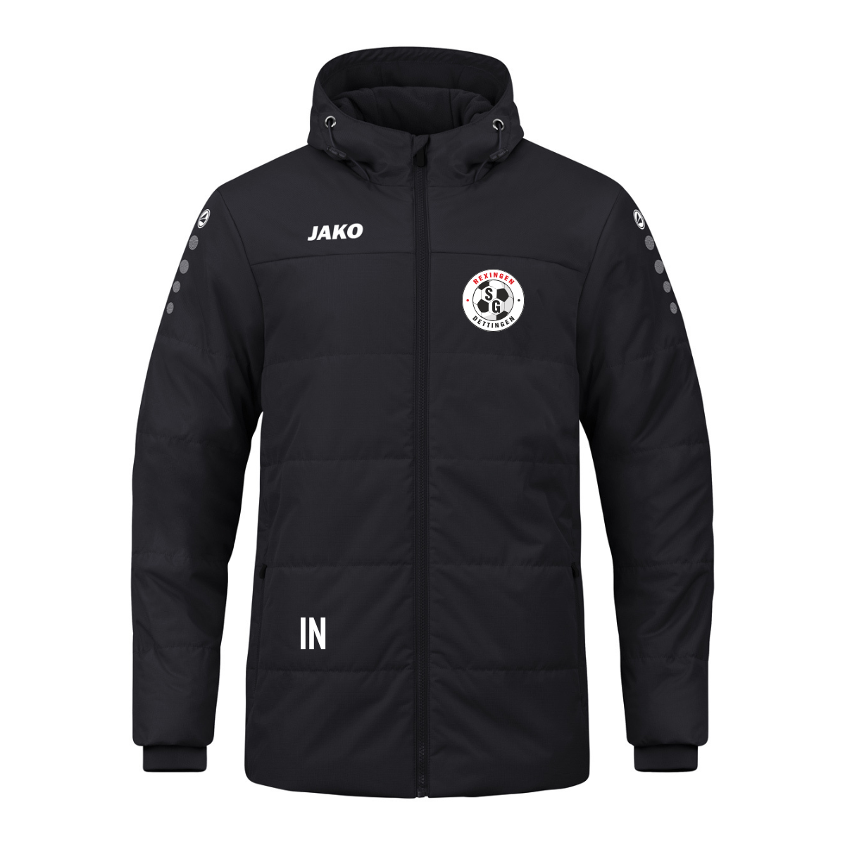 JAKO Winterjacke (inkl. Bedruckung) - Schwarz - SGM Rexingen/Dettingen