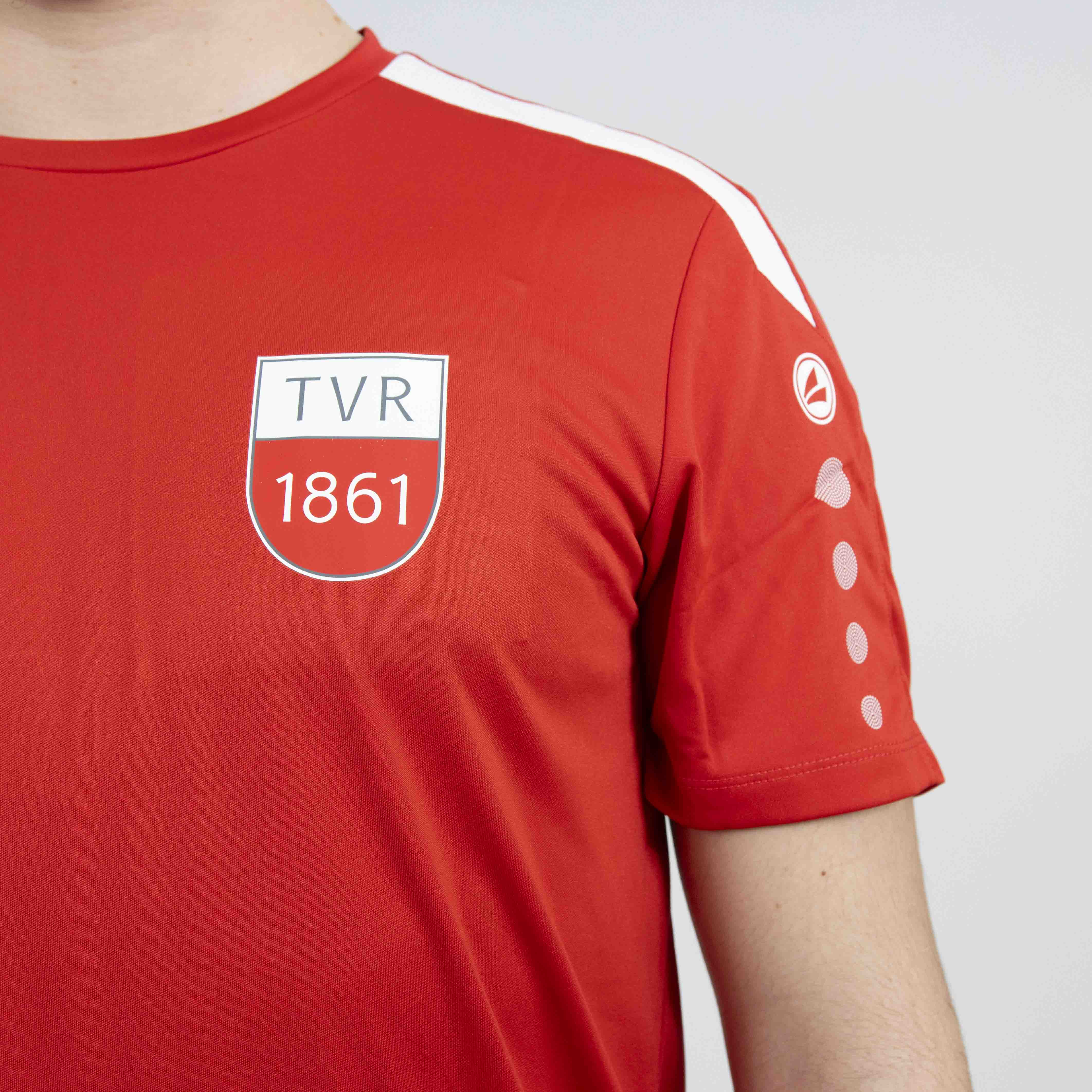 JAKO T-Shirt Power (Baumwolle) rot (inkl. Bedruckung) - TV Rottenburg