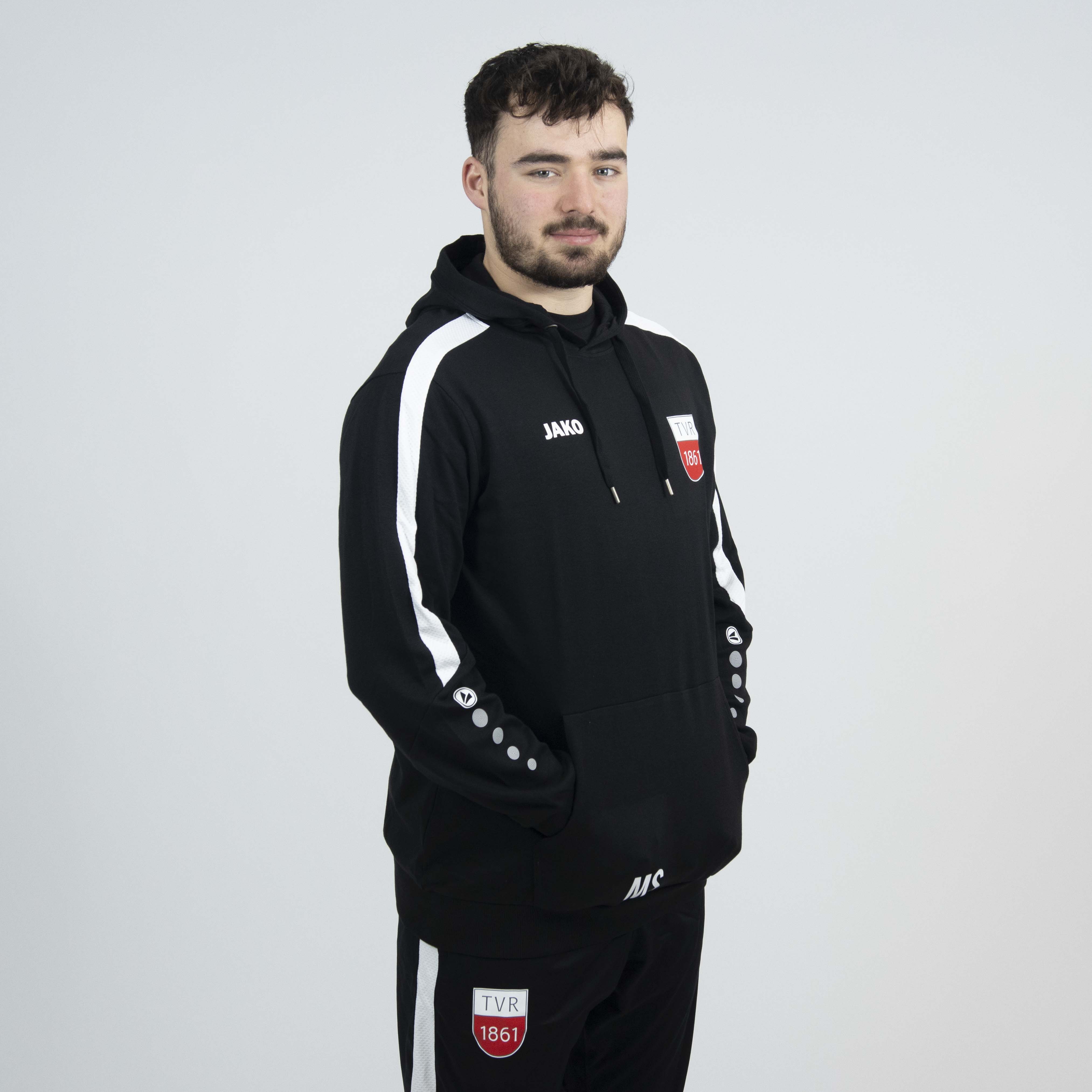 JAKO Kapuzen-Sweat-Power schwarz (inkl. Bedruckung) - TV Rottenburg