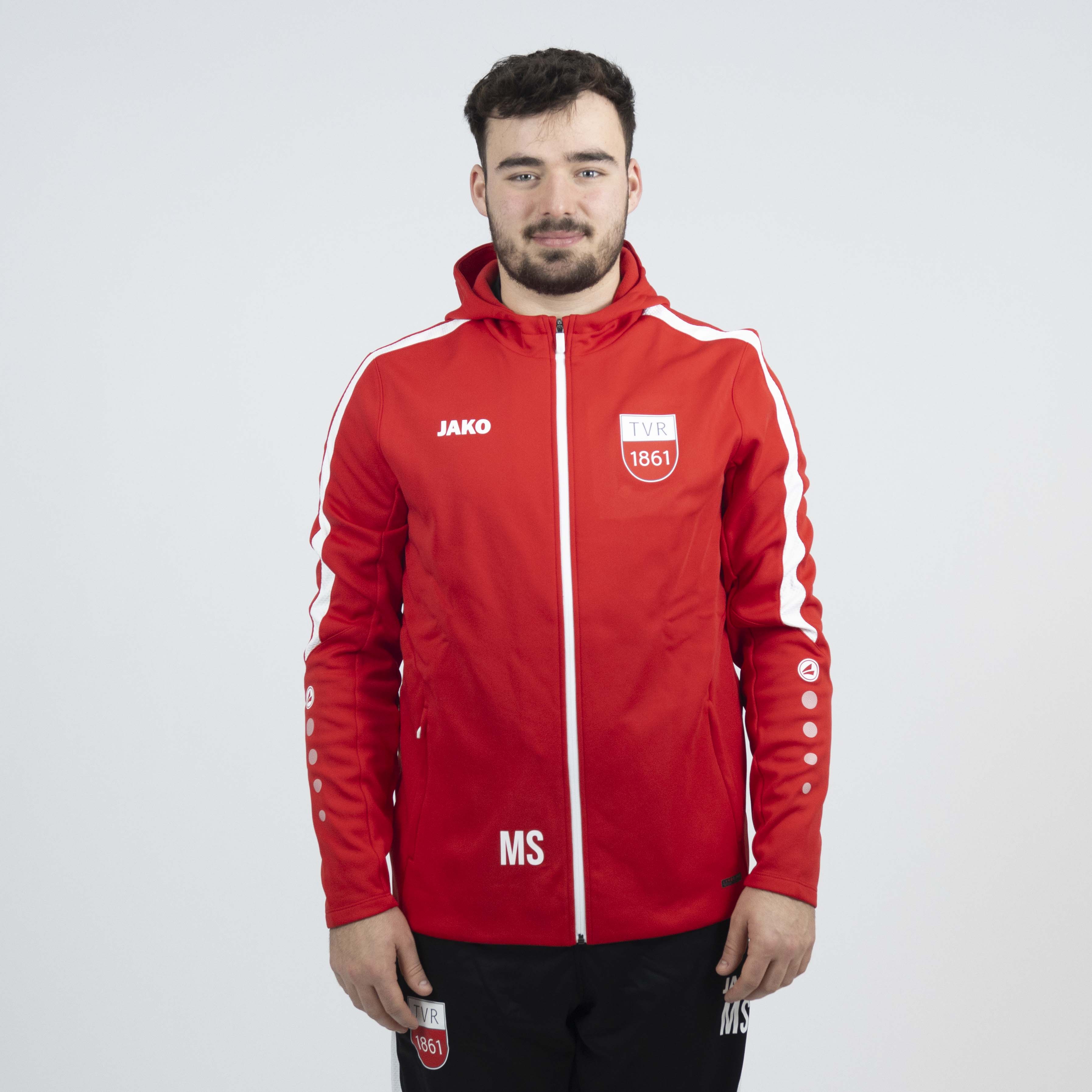 JAKO Kapuzenjacke Power rot (inkl. Bedruckung) - TV Rottenburg