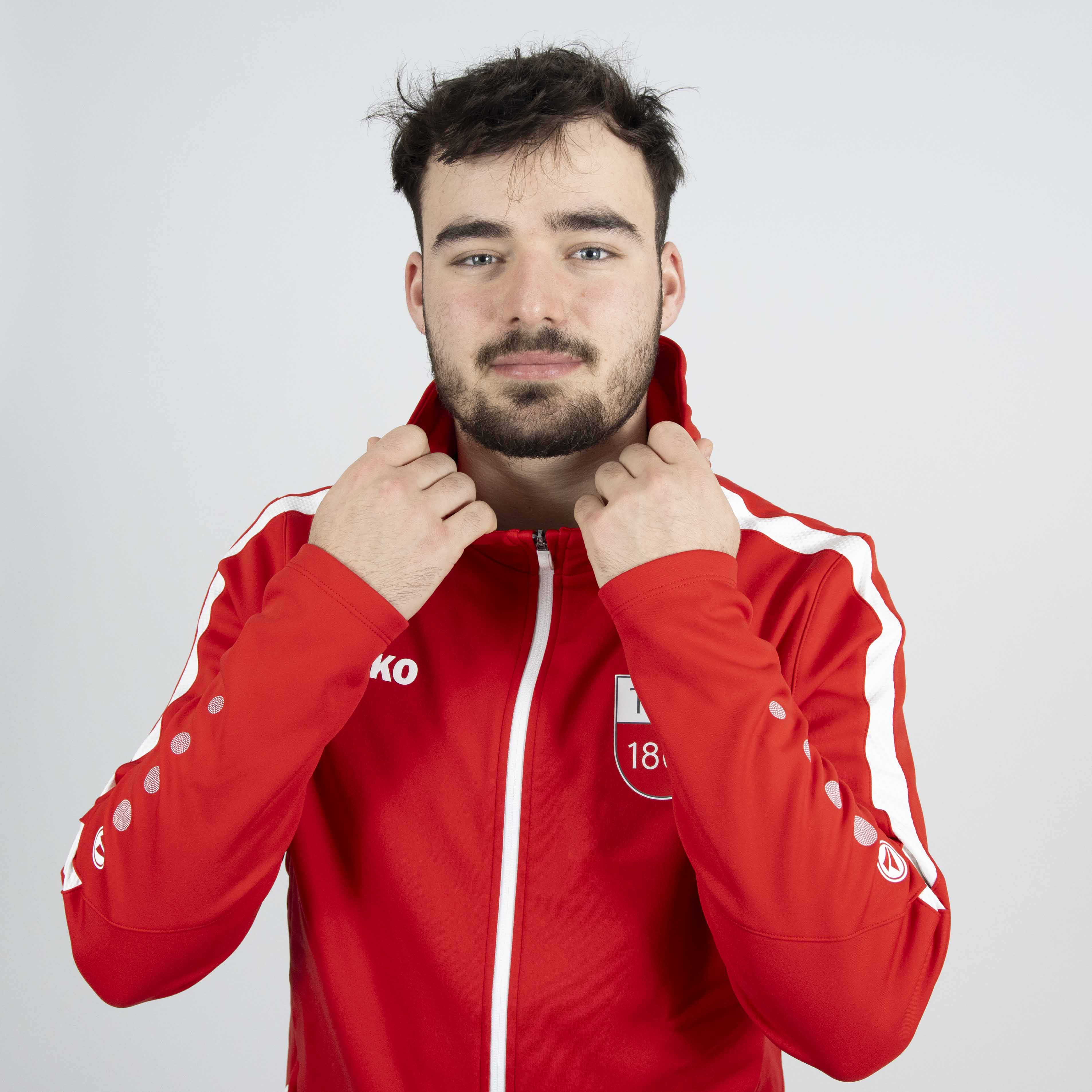 JAKO Kapuzenjacke Power rot (inkl. Bedruckung) - TV Rottenburg