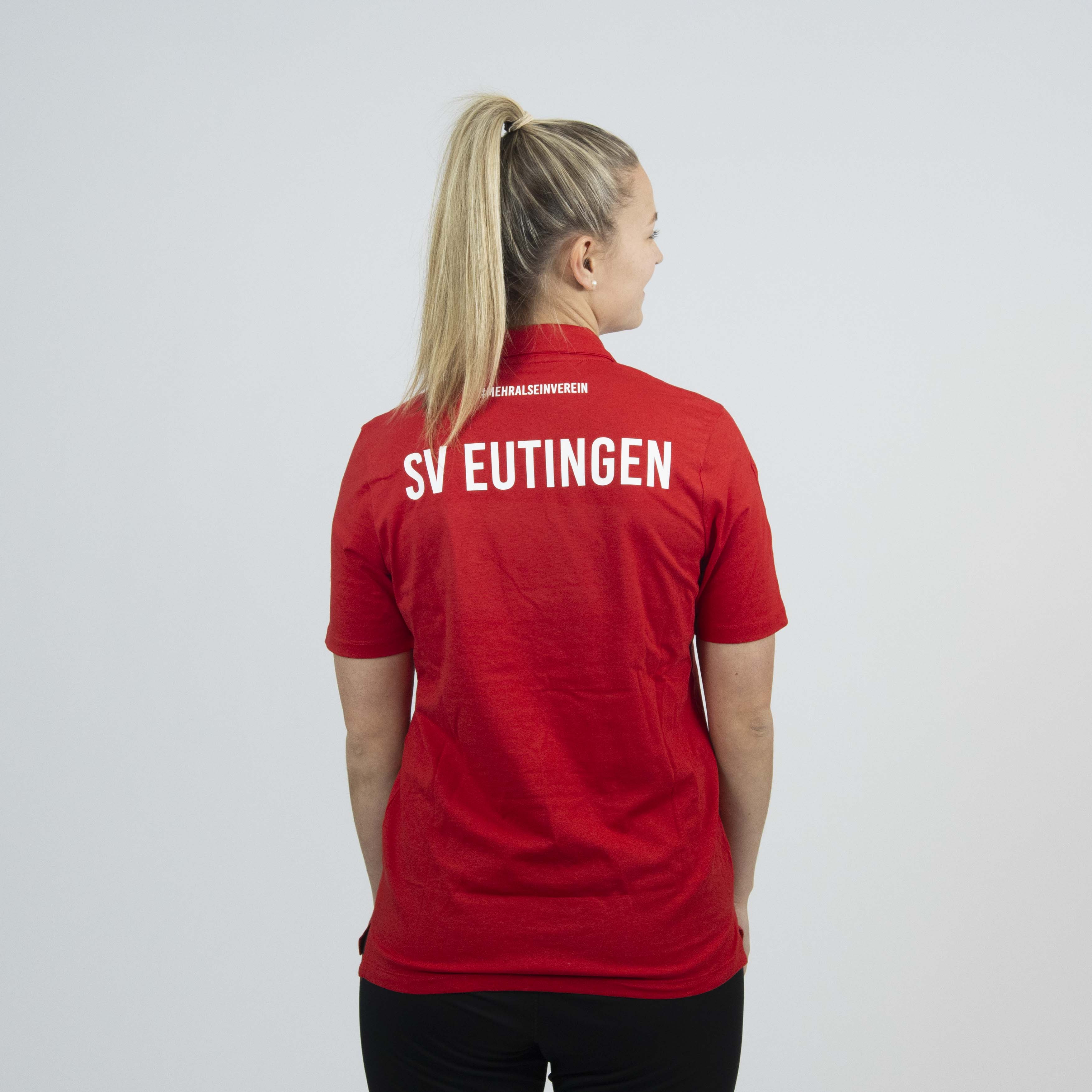 JAKO Polo Power rot (inkl. Bedruckung) - SV Eutingen