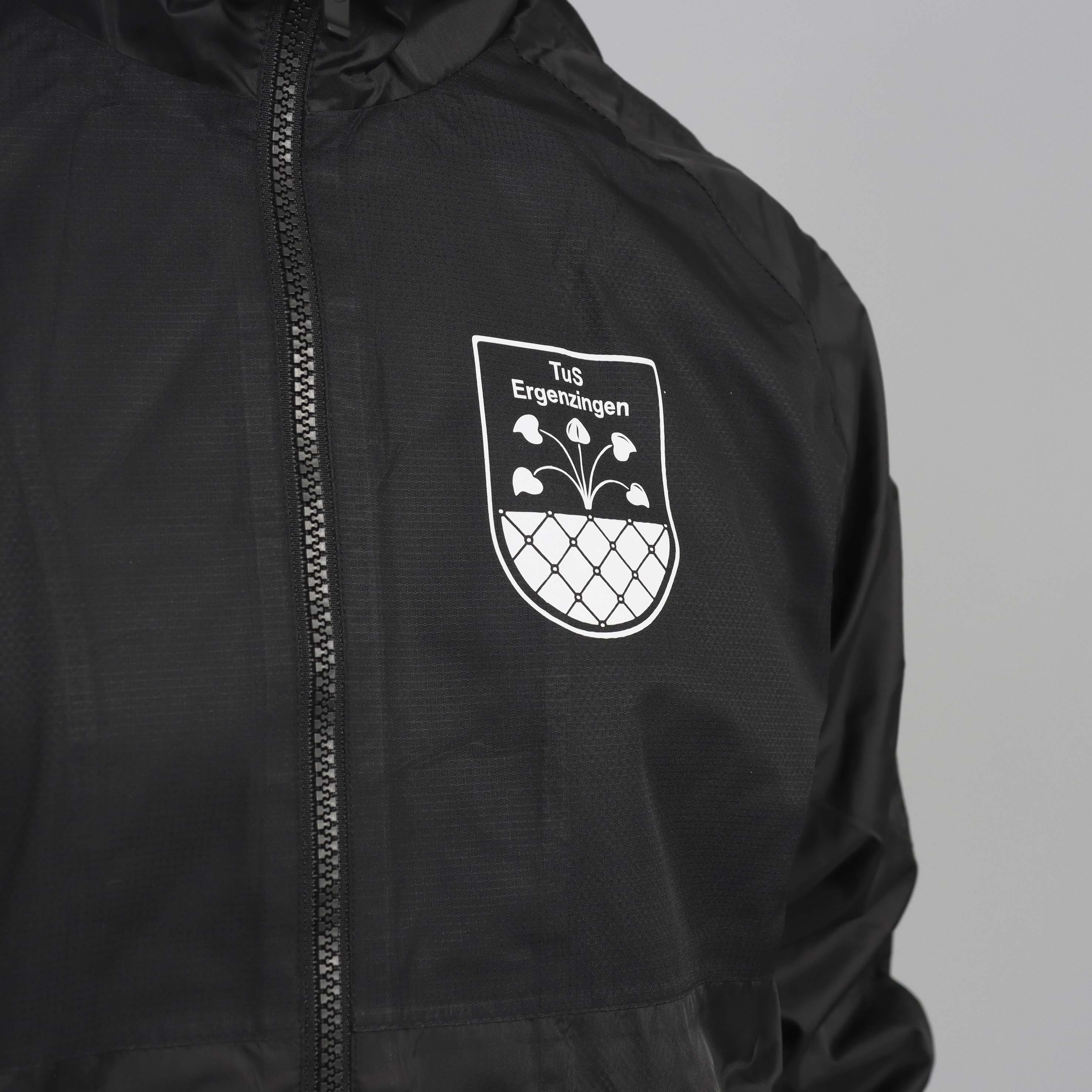 ERIMA Team Allwetterjacke (inkl. Bedruckung) - Schwarz - TuS Ergenzingen