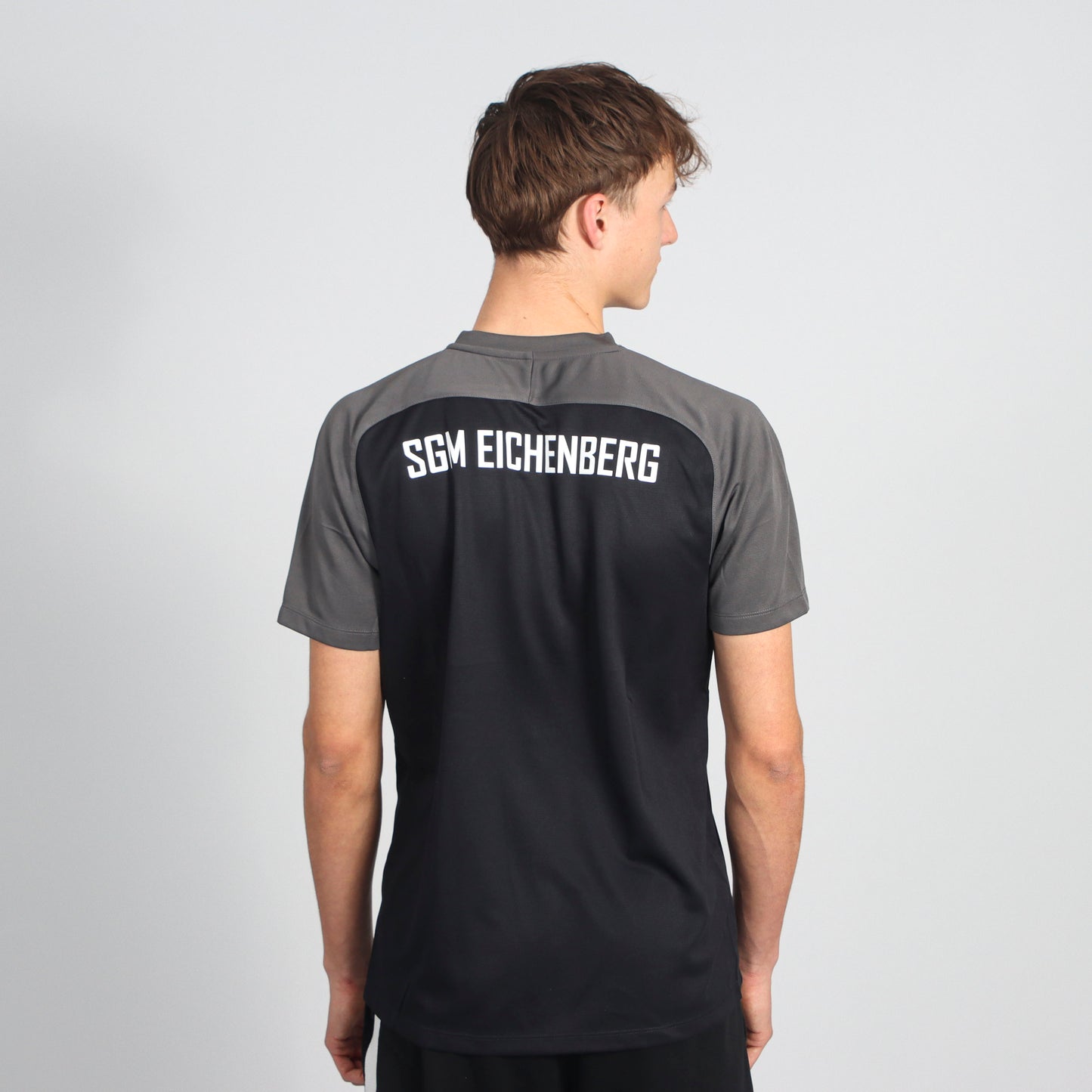 JAKO Polo Iconic (inkl. Bedruckung) schwarz/anthrazit - SGM Eichenberg