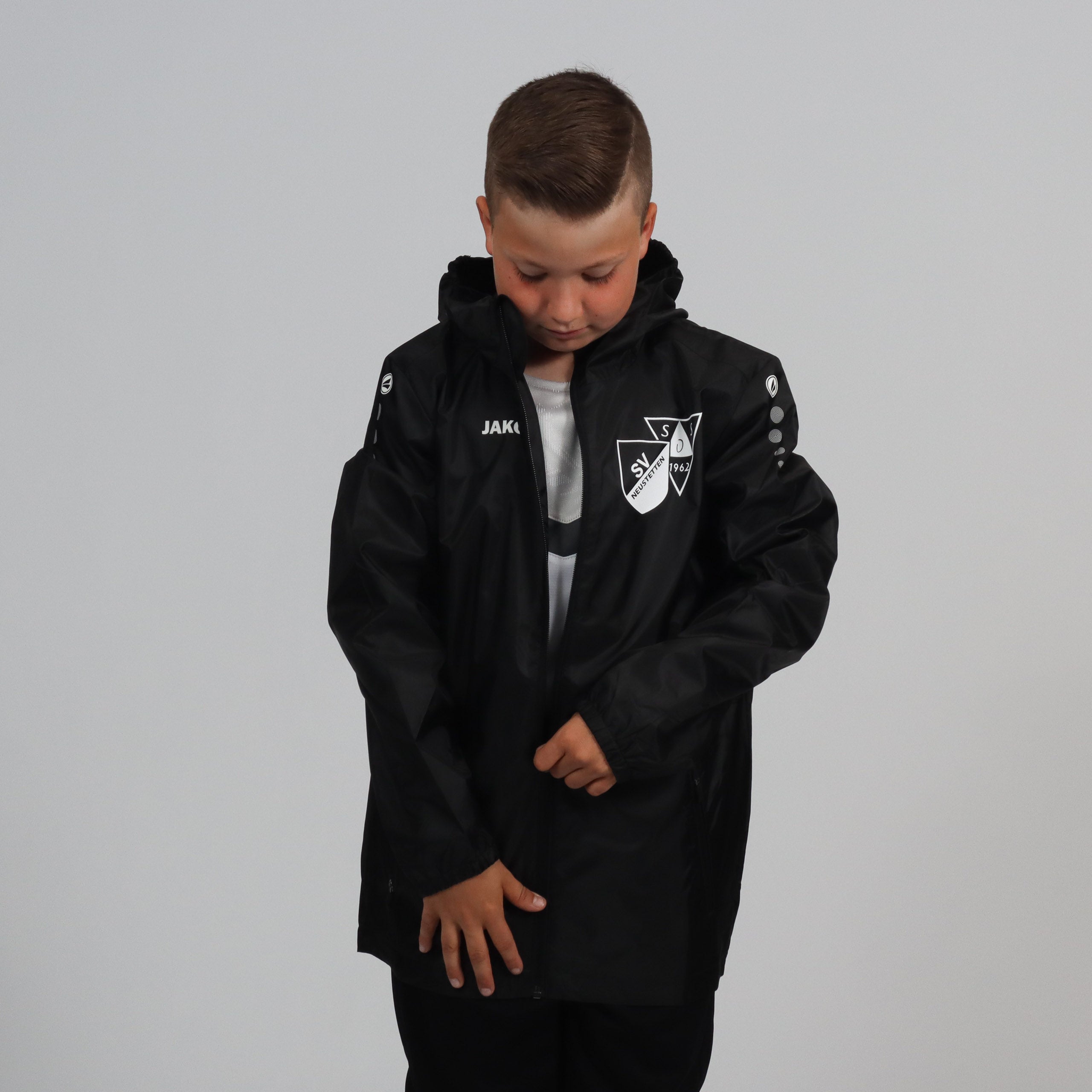JAKO Allwetterjacke TEAM 2.0 (inkl. Bedruckung) - Schwarz - SGM Neustetten/Seebronn