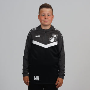 JAKO Ziptop Iconic schwarz/anthrazit - SGM Neustetten/Seebronn