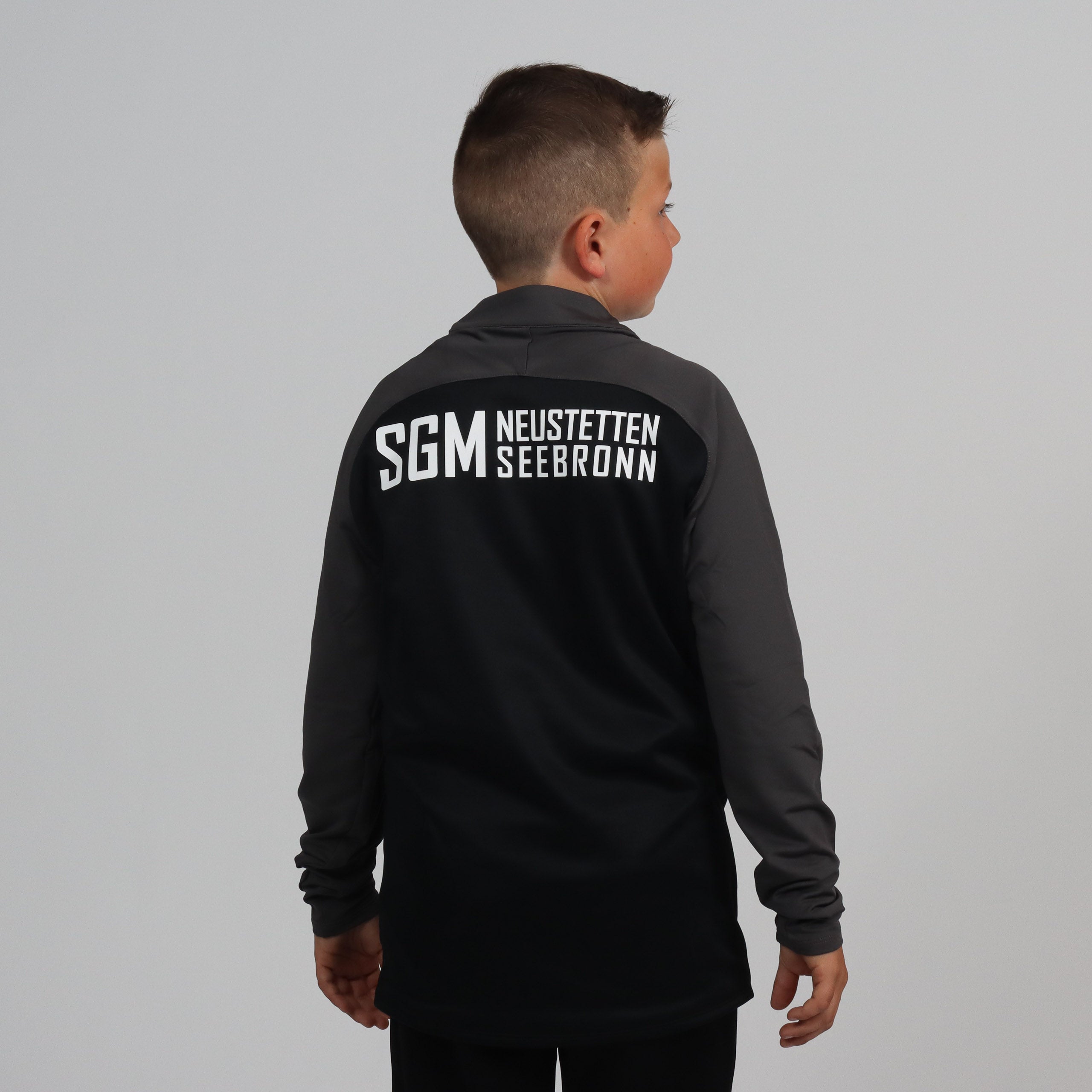 JAKO Ziptop Iconic schwarz/anthrazit - SGM Neustetten/Seebronn