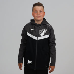 JAKO Kapuzenjacke Iconic schwarz/anthrazit - SGM Neustetten/Seebronn
