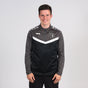 Jako Zip Top Iconic Schwarz/Anthrazit (inkl. Bedruckung) - SRG Calw