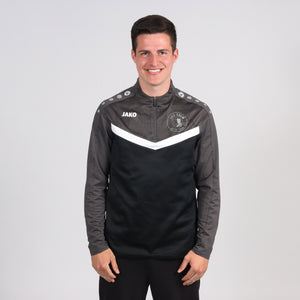 Jako Zip Top Iconic Schwarz/Anthrazit (inkl. Bedruckung) - SRG Calw