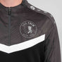 Jako Zip Top Iconic Schwarz/Anthrazit (inkl. Bedruckung) - SRG Calw