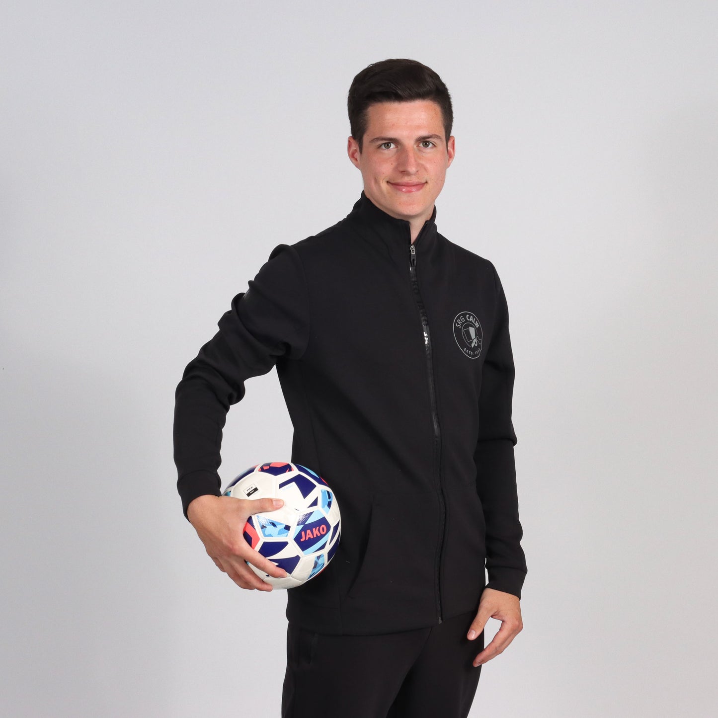 JAKO Jacke Pro Casual schwarz (inkl. Bedruckung) - SRG Calw