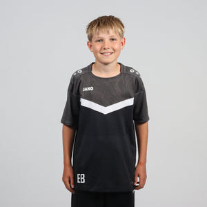 JAKO T-Shirt Iconic (inkl. Bedruckung) schwarz/anthrazit - SGM Eichenberg