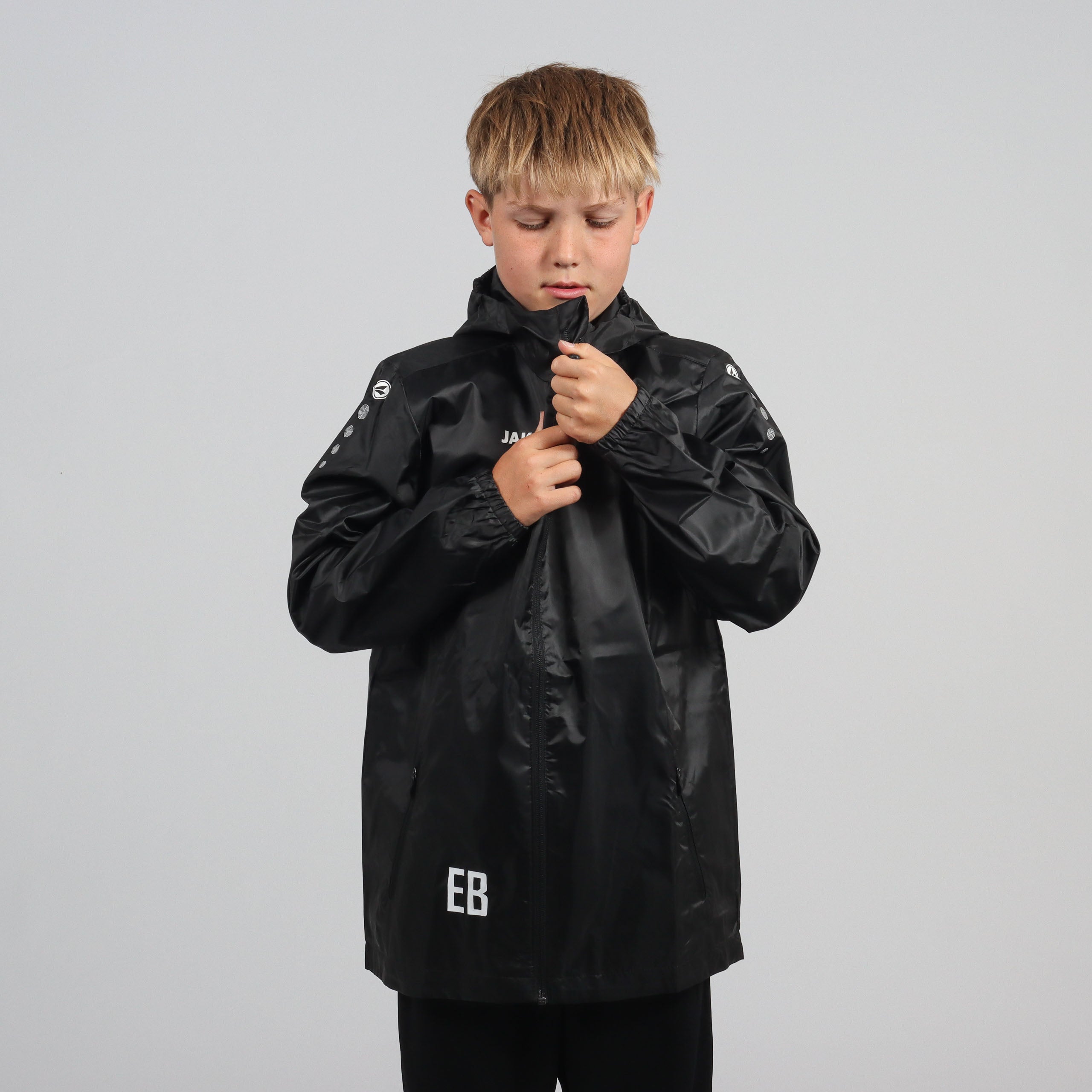 JAKO Allwetterjacke TEAM 2.0 (inkl. Bedruckung) - Schwarz - SGM Eichenberg