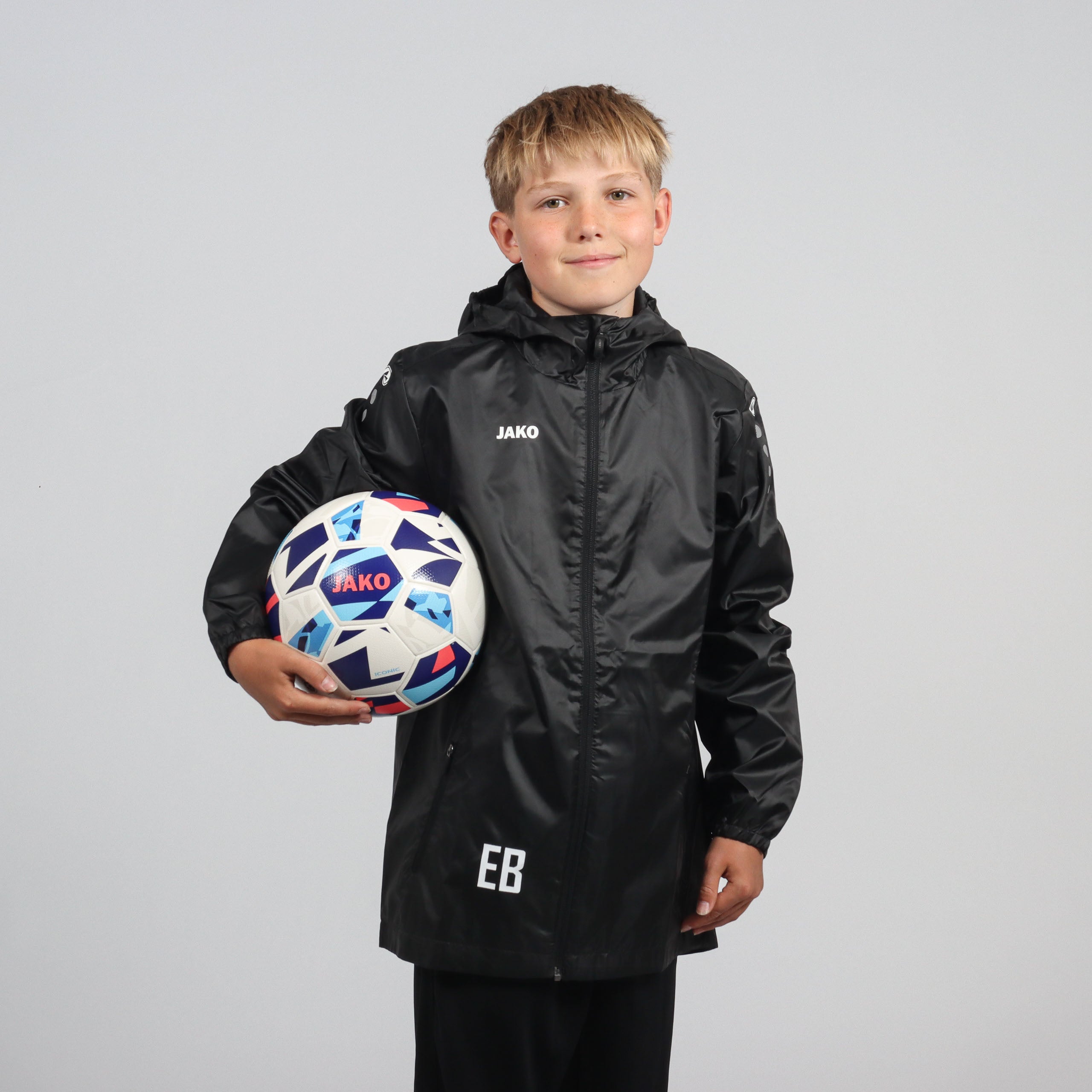 JAKO Allwetterjacke TEAM 2.0 (inkl. Bedruckung) - Schwarz - SGM Eichenberg