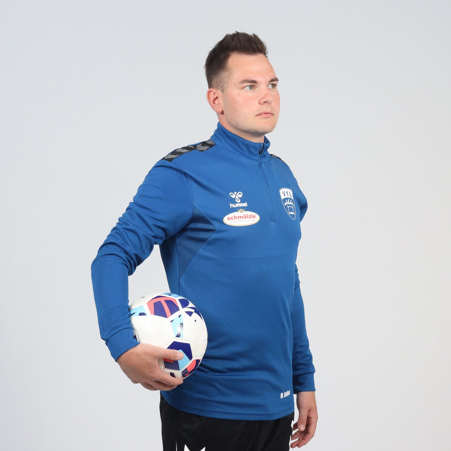 HUMMEL Half Zip Sweat AUTHENTIC (inkl. Bedruckung) - Blau - VfL Pfullingen
