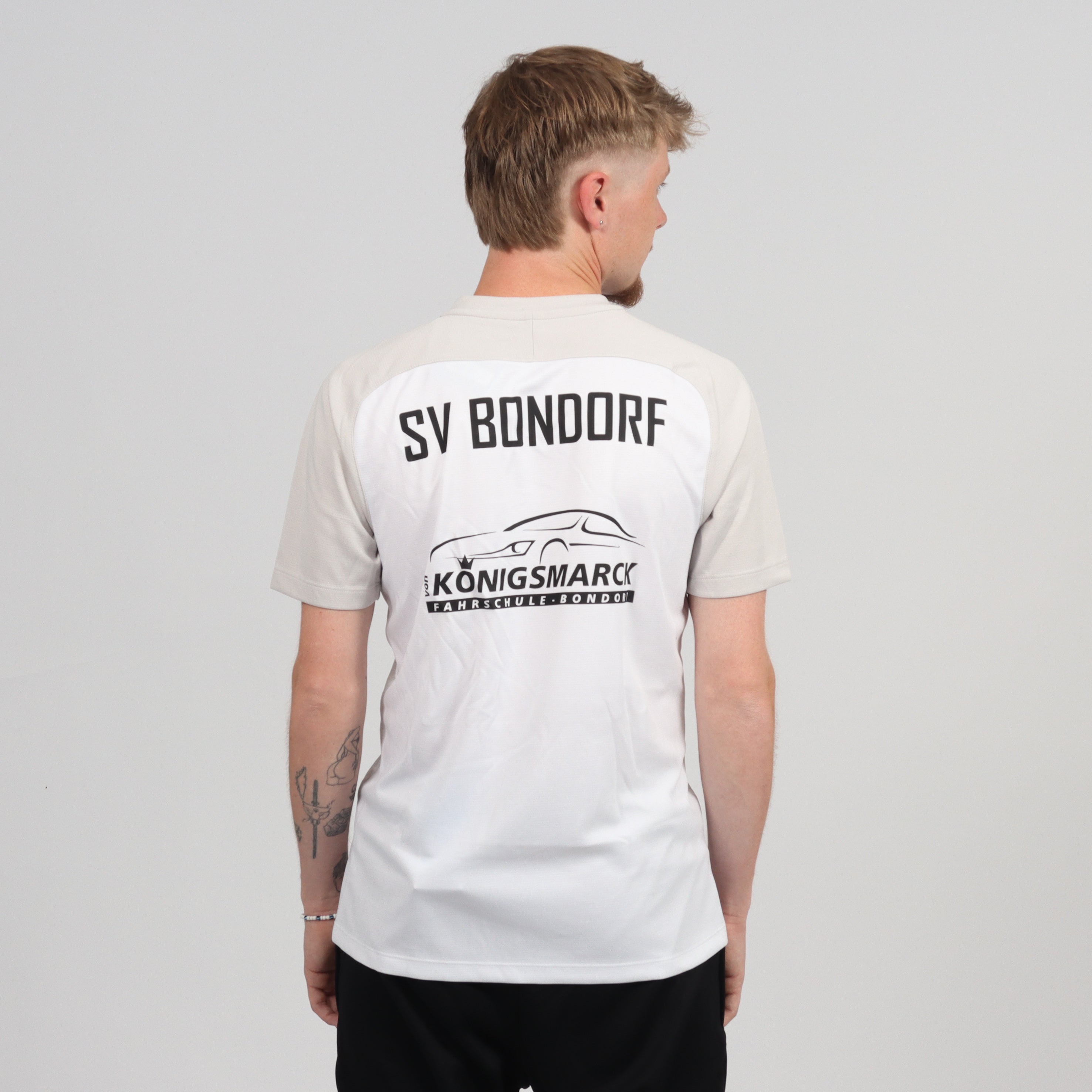 Jako Polo Iconic Weiß - SV Bondorf Aktive