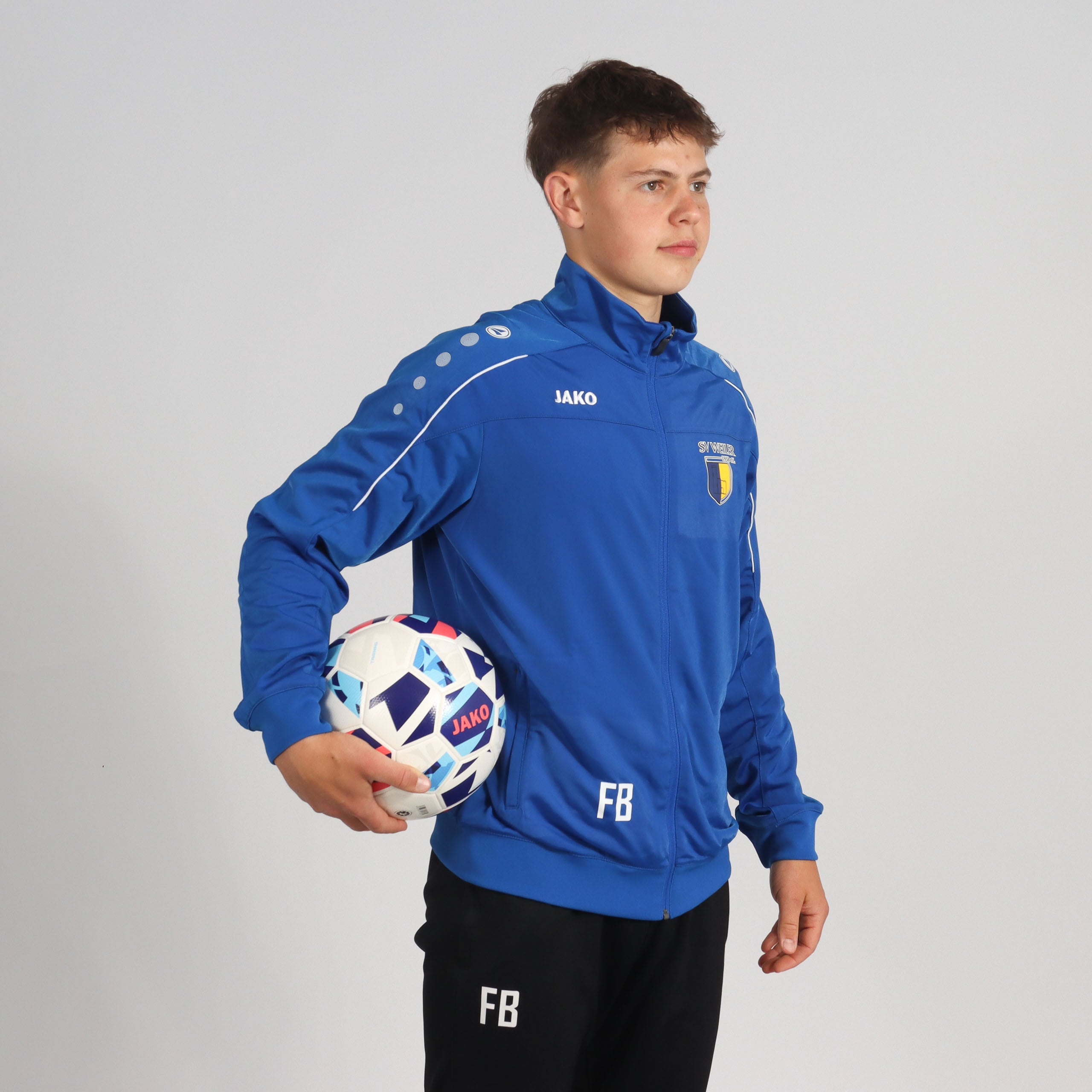 JAKO Polyesterjacke CLASSICO (inkl. Bedruckung) - Blau - SV Weiler