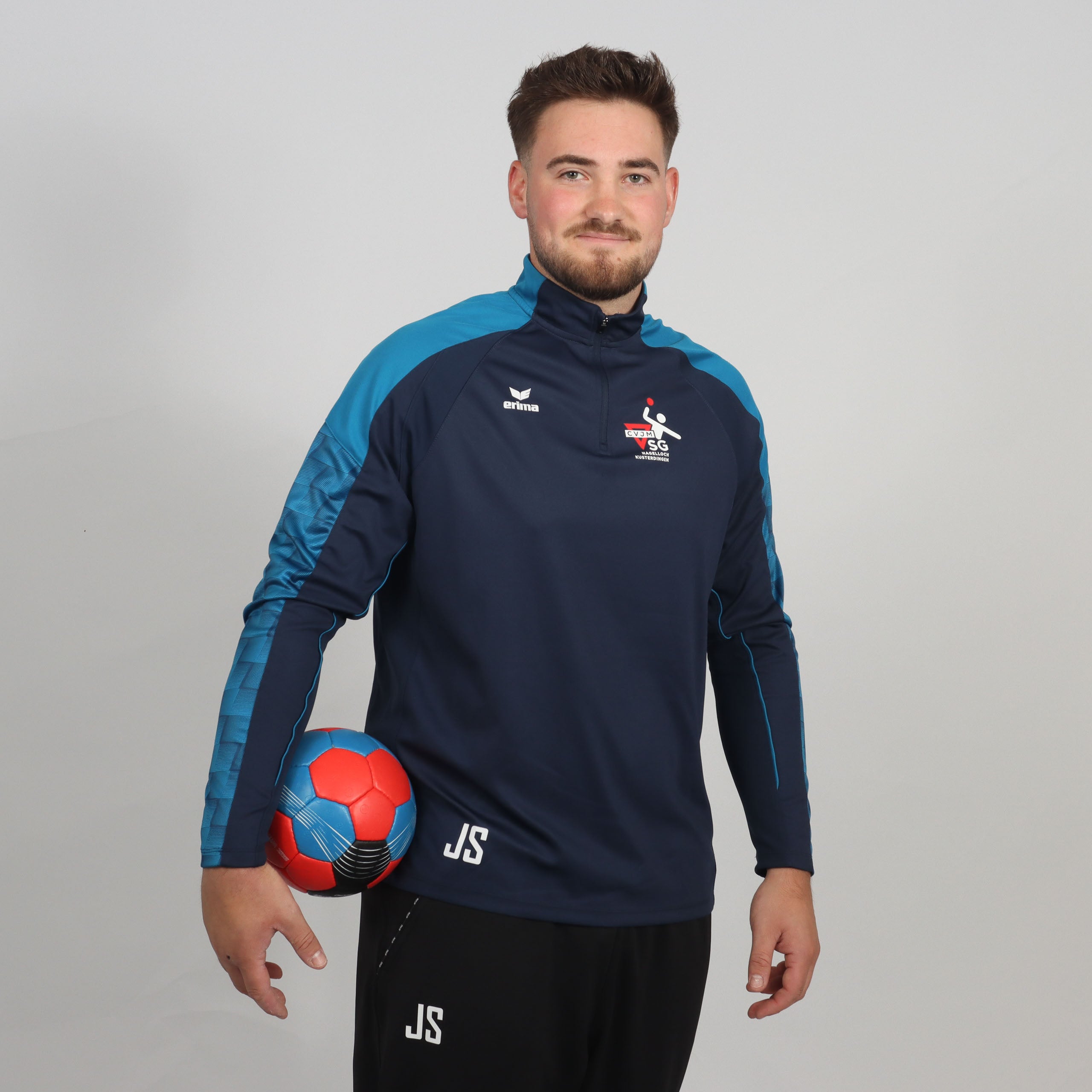 ERIMA EVO STAR Trainingstop new navy/mykonos blue (inkl. Bedruckung) - CVJM SG Hagelloch/Kusterdingen