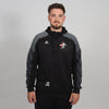 ERIMA EVO STAR Trainingsjacke mit Kapuze schwarz/slate grey (inkl. Bedruckung) - CVJM SG Hagelloch/Kusterdingen