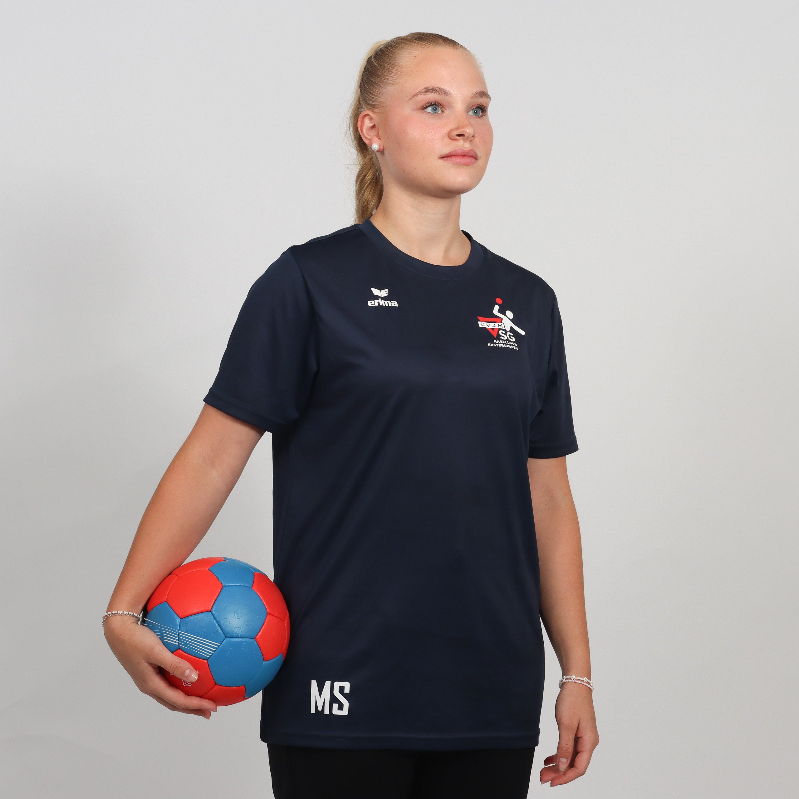 ERIMA Introshirt Function new navy (inkl. Bedruckung) - CVJM SG Hagelloch/Kusterdingen