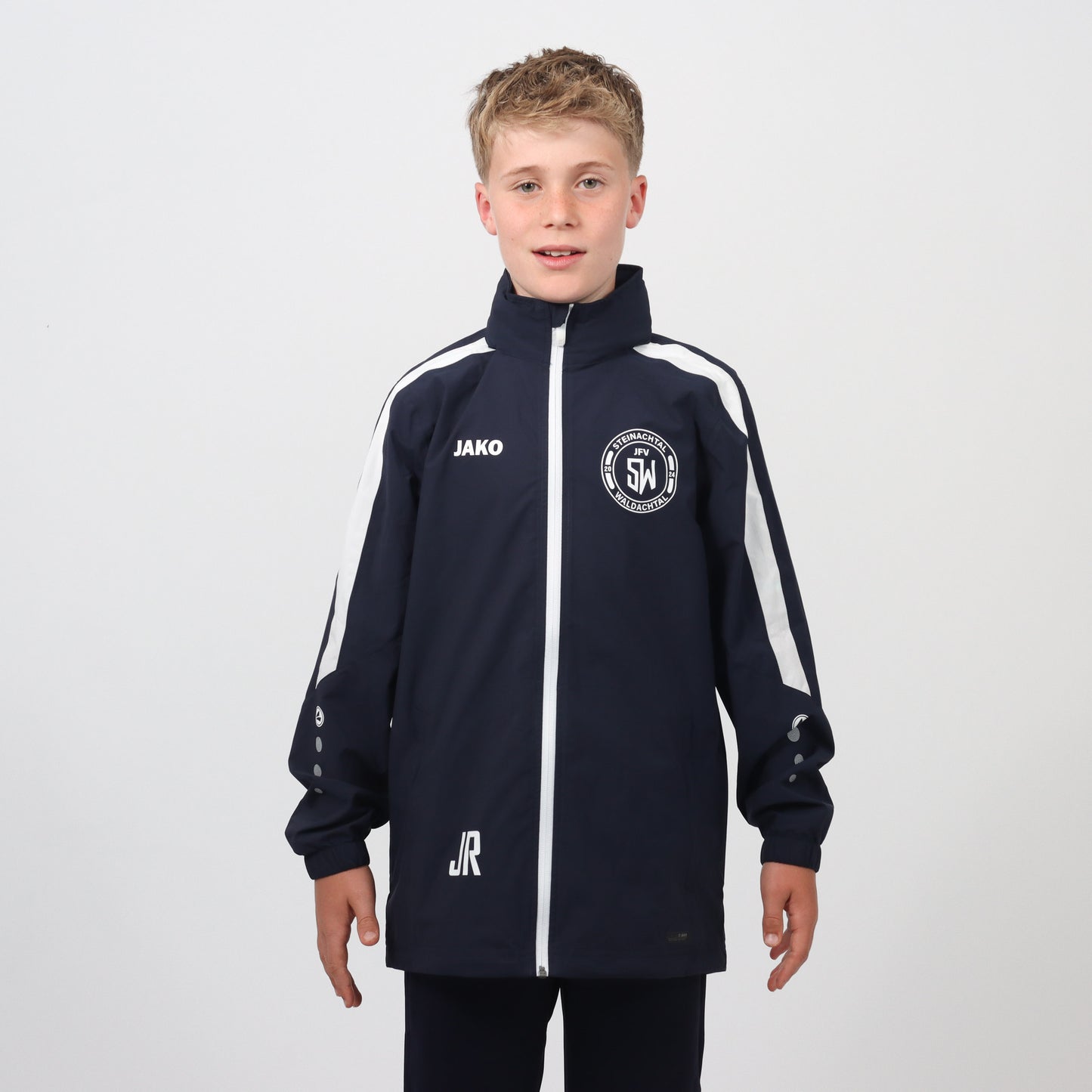 JAKO Allwetterjacke Power marine (inkl. Bedruckung) - JFV Steinachtal/Waldachtal