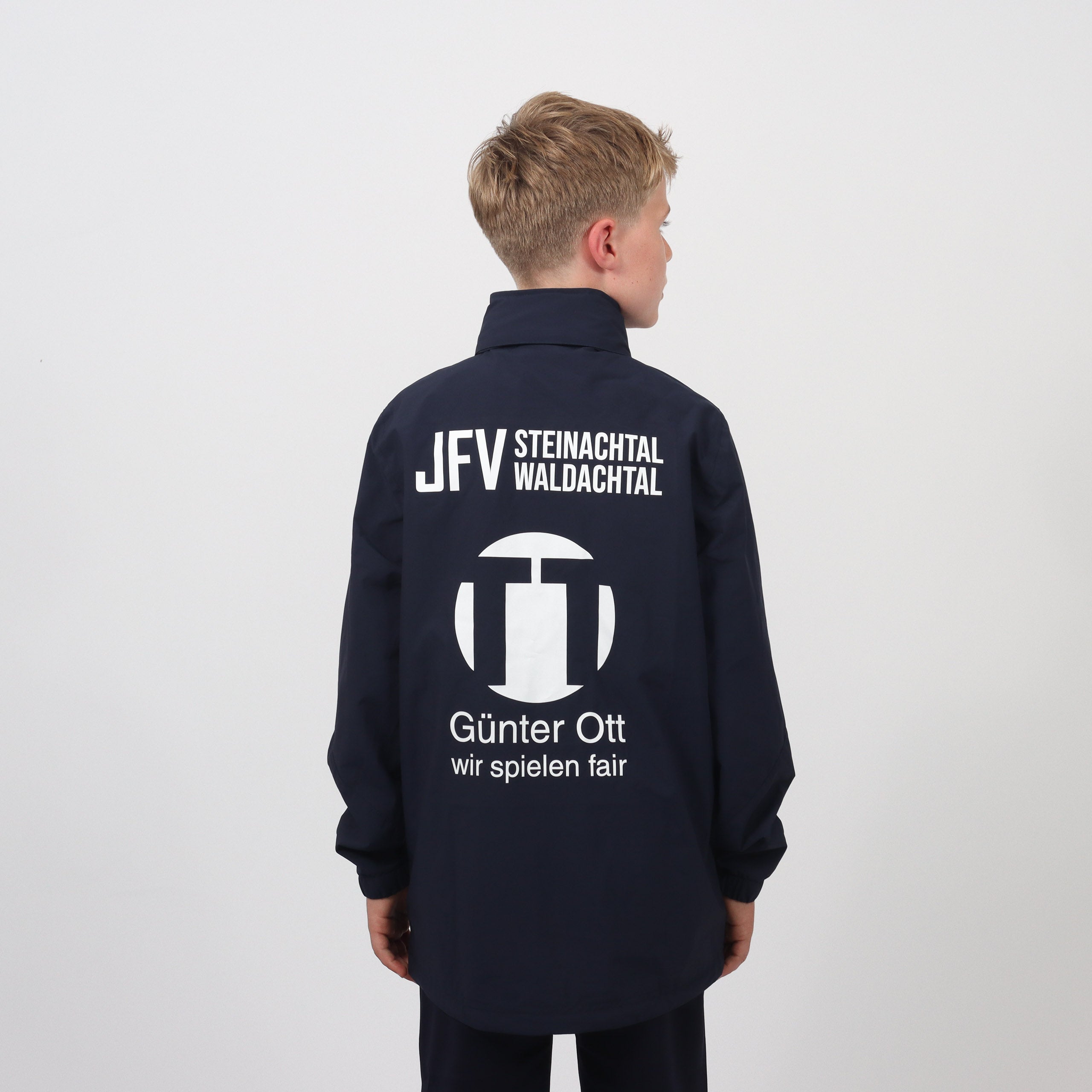 JAKO Allwetterjacke Power marine (inkl. Bedruckung) - JFV Steinachtal/Waldachtal