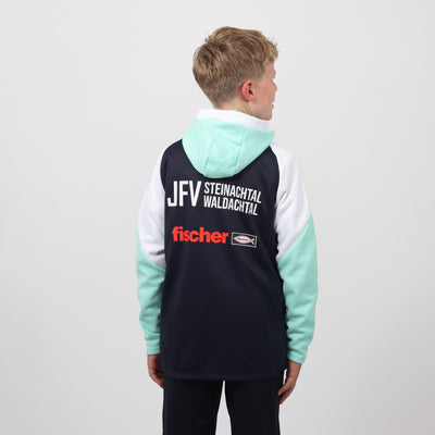 JAKO Kapuzenjacke Dynamic marine/weiß/minze (inkl. Bedruckung) - JFV Steinachtal/Waldachtal