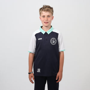 JAKO Polo Dynamic marine/weiß/minze (inkl. Bedruckung) - JFV Steinachtal/Waldachtal