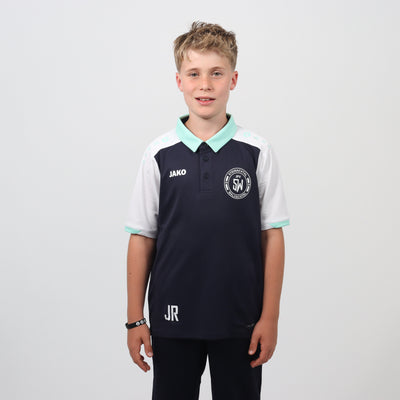 JAKO Polo Dynamic marine/weiß/minze (inkl. Bedruckung) - JFV Steinachtal/Waldachtal
