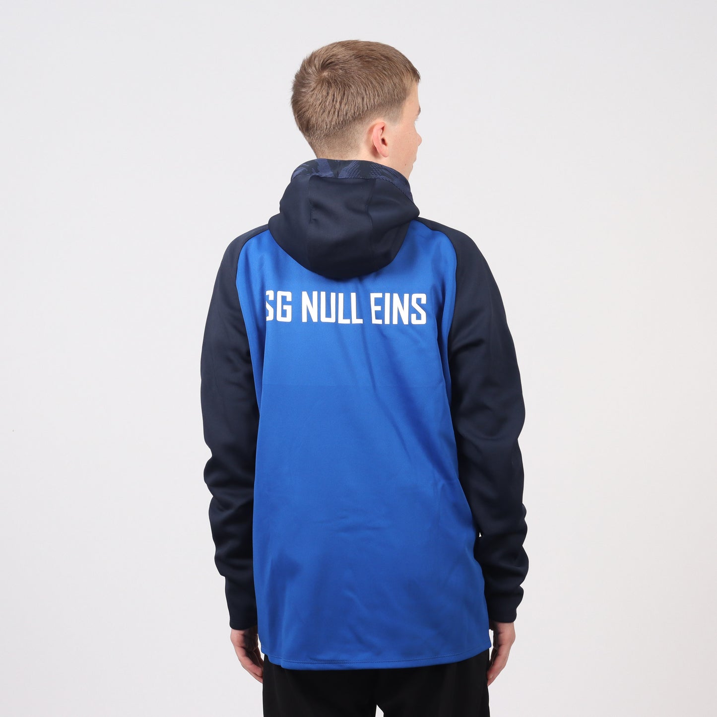 Jako Kapuzenjacke Iconic royal/marine (inkl. Bedruckung) - SG01