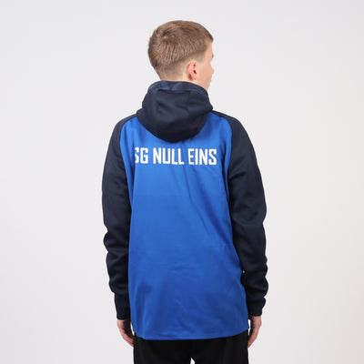 Jako Kapuzenjacke Iconic royal/marine (inkl. Bedruckung) - SG01