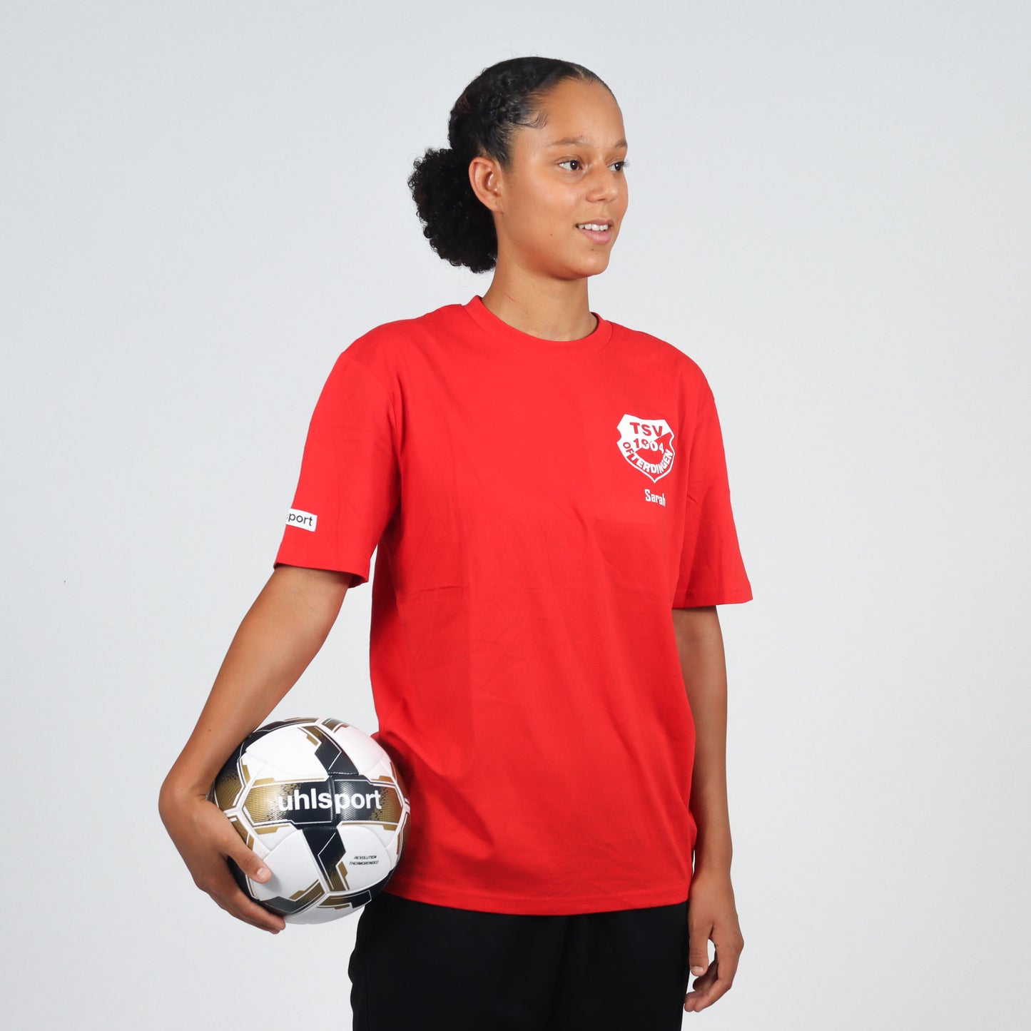 UHLSPORT Team T-Shirt (inkl. Bedruckung) - Rot - TSV Ofterdingen