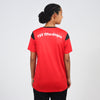 UHLSPORT JUGEND T-Shirt SQUAD (inkl. Bedruckung) - Rot/Schwarz - TSV Ofterdingen