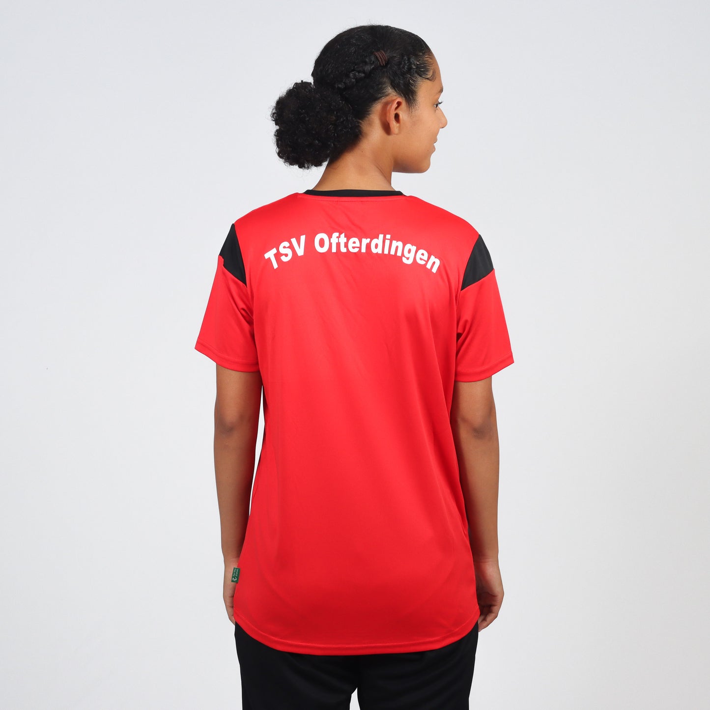 UHLSPORT JUGEND T-Shirt SQUAD (inkl. Bedruckung) - Rot/Schwarz - TSV Ofterdingen