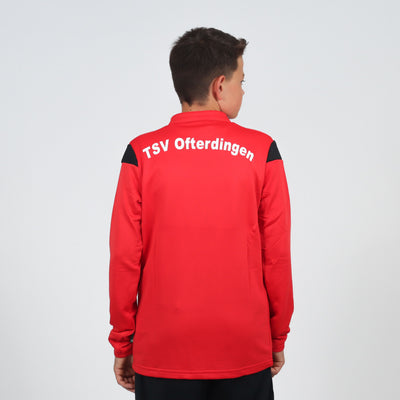 UHLSPORT Zip Top SQUAD (inkl. Bedruckung) - Rot/Schwarz - TSV Ofterdingen