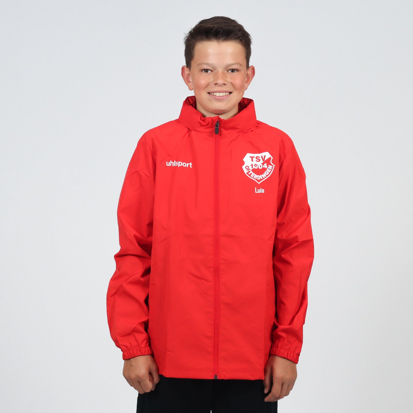 UHLSPORT Allwetterjacke ESSENTIAL (inkl. Bedruckung) - Rot - TSV Ofterdingen